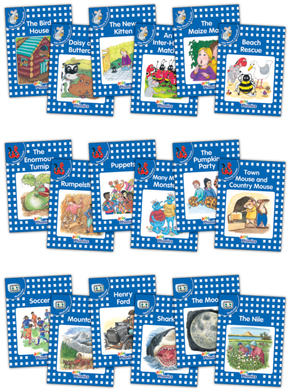 Jolly Phonics Readers Level 4 Complete Set