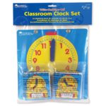 Wipe-Clean Classroom Clock Kit