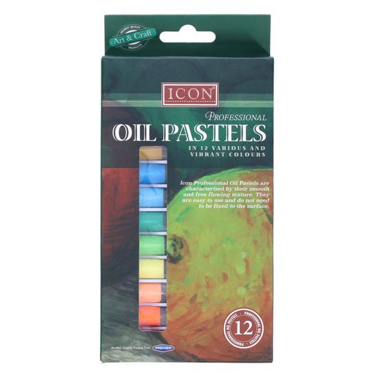 Box 12 Professional Oil Pastels