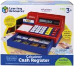 Pretend and Play Calculator Cash Register with Euro Money