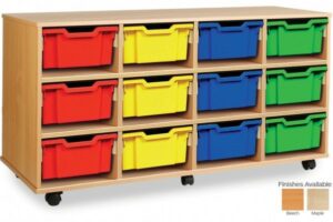 Monarch MEQ4012 24 Tray Combination Tray Storage Unit (Shallow and Deep Trays)