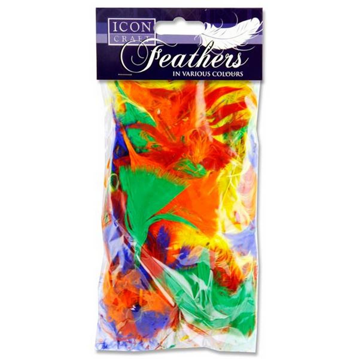 Icon Craft 18g Bag Feathers - Bold