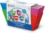 Learning Resources Magnetic Create-a-Space Storage Boxes