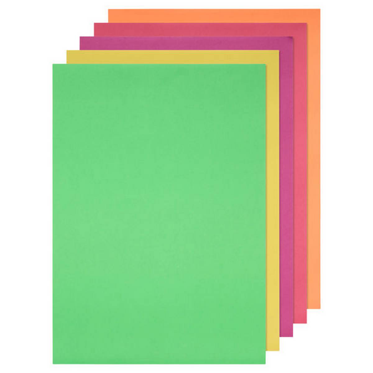 A3 155gsm Card 20 Sheets - Fluorescent