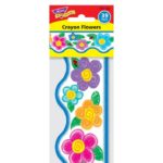 Crayon Flowers Terrific Trimmers