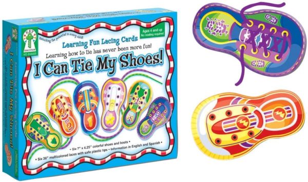 I Can Tie My Shoes Lacing Cards