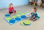 Learning Resources Ten-Frame Floor Mat Activity Set