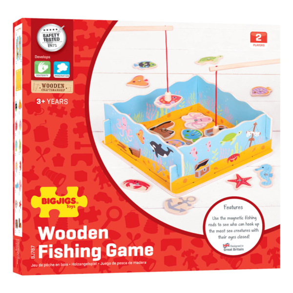 Magnetic Fishing Game with Base