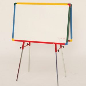 Little Rainbows Twin Junior Non-Magnetic Writing Board Easel