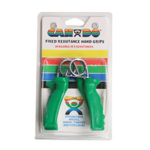 CanDo Fixed Hand Grip Exercisers Green - Moderate -12lb