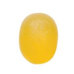 CanDo Gel Squeeze Ball - Large Cylindrical - Yellow - X-Light