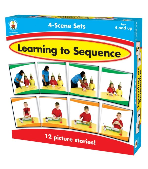 Learning to Sequence 4-Scene Board Game