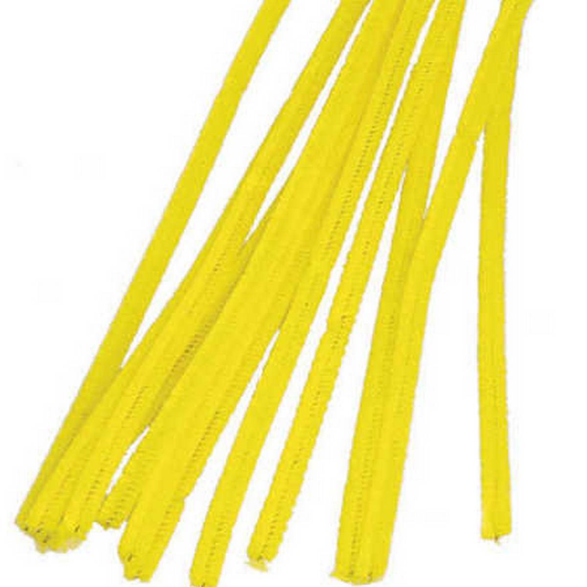 Chenille Pipe Cleaners Yellow