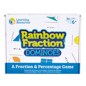 Rainbow Fraction Dominoes