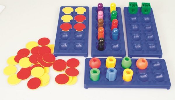 Ten Frame & 2 Colour Counters - Pack of 10
