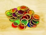 Metal Counting Chips - Pack of 100