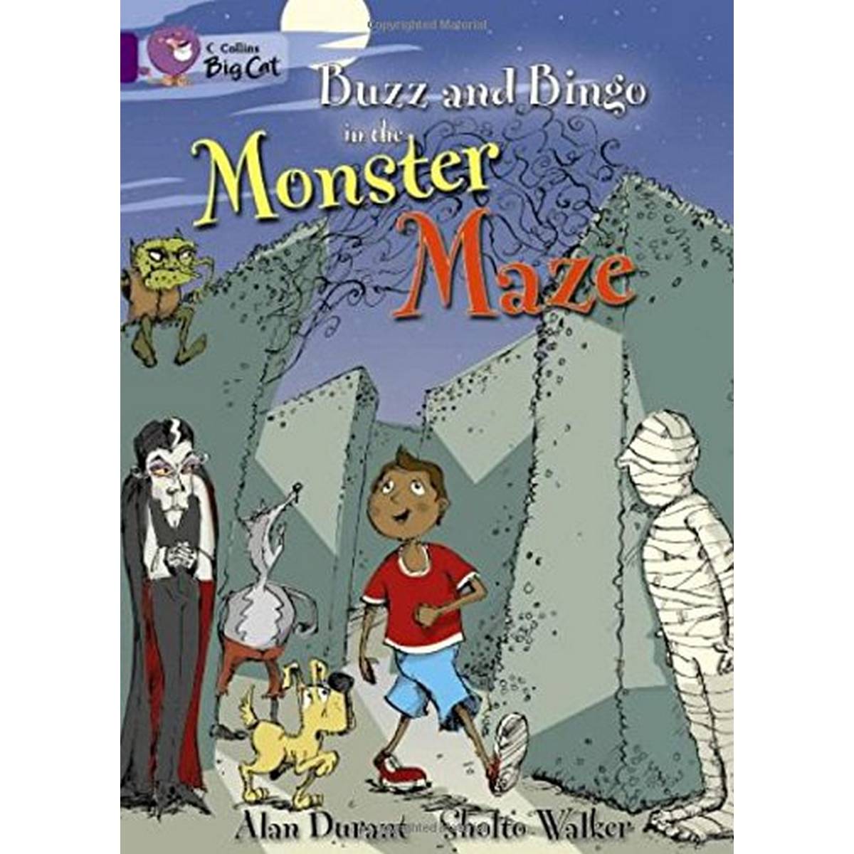 Big Cat Purple Buzz and Bingo and the Monster Maze