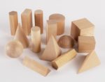 Wooden Geometric Solids Set of 15