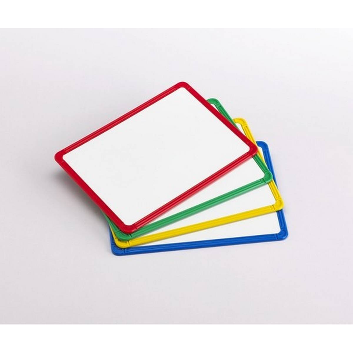 Magnetic Plastic Framed Whiteboards Pack of 4