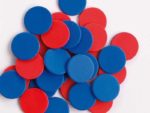 Red & Blue Counters Pack of 200