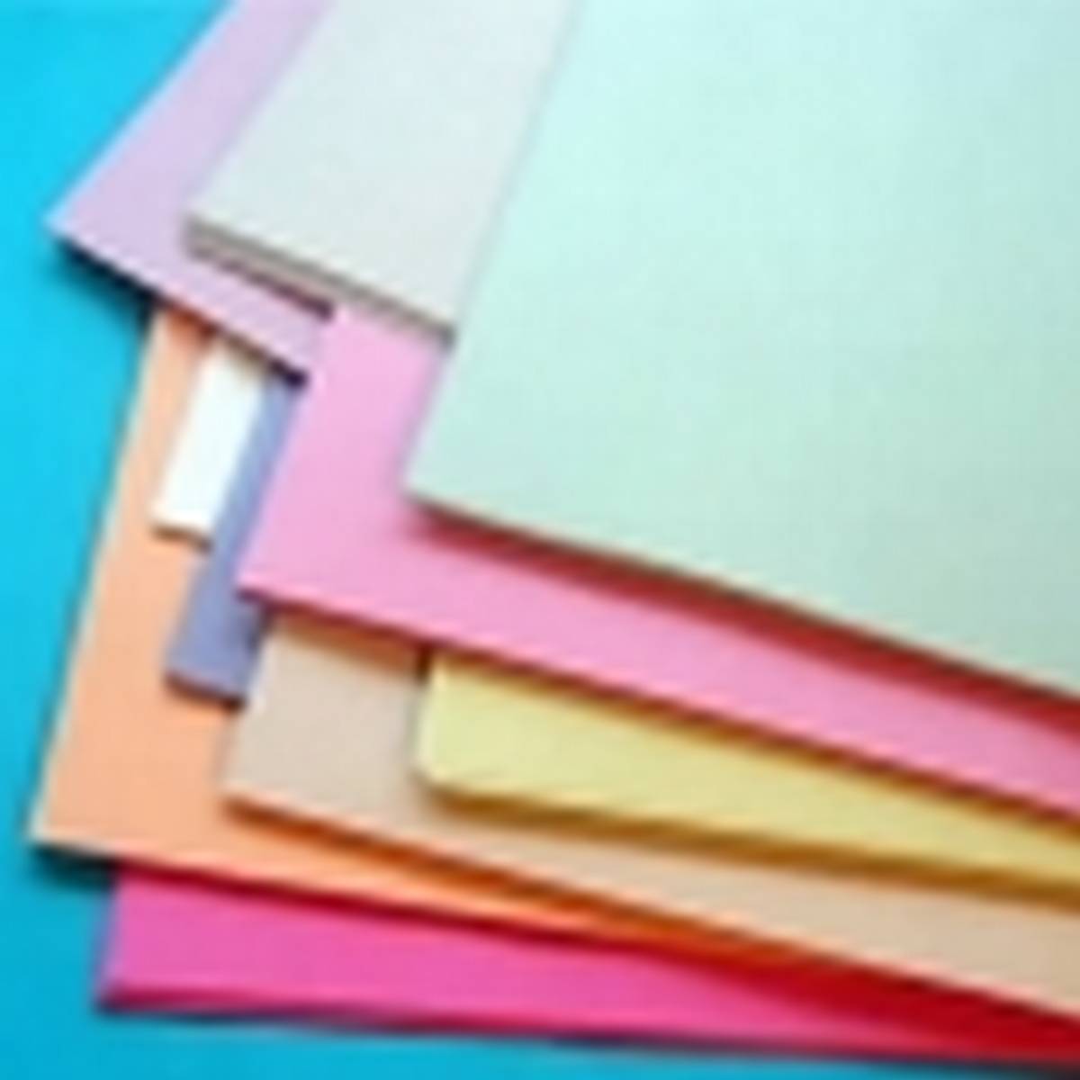 A2 Sugar Activity Paper Rainbow Assorted Colours (Pack of 50 sheets)