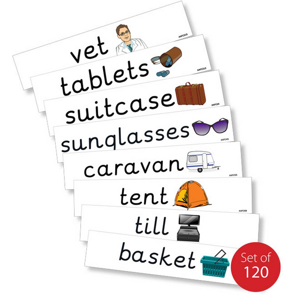 Aistear Activities Flashcards - Set of 120
