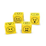 Soft Foam Emoji Dice Set of 200