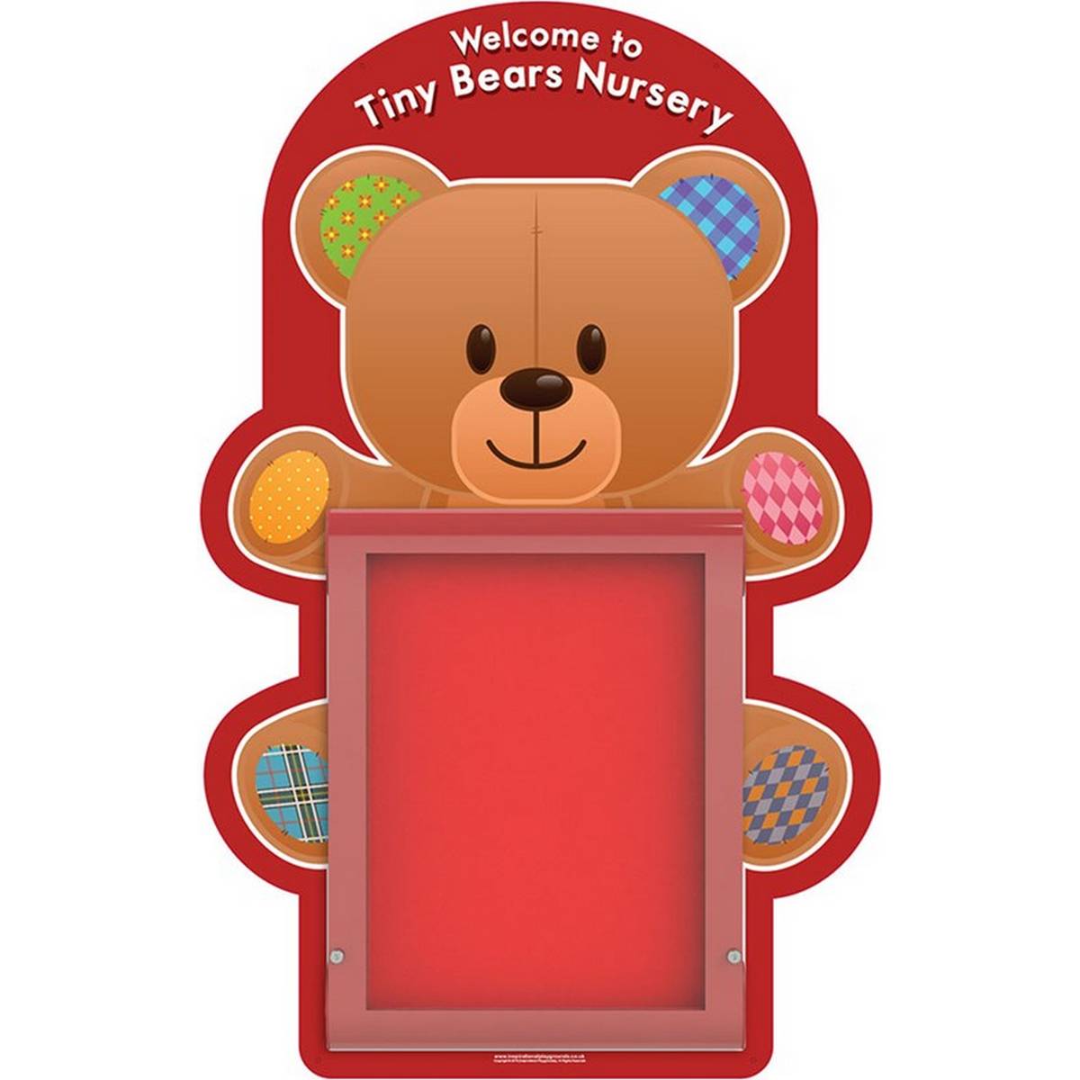 Weathershield Nursery/Primary Welcome Bear Sign