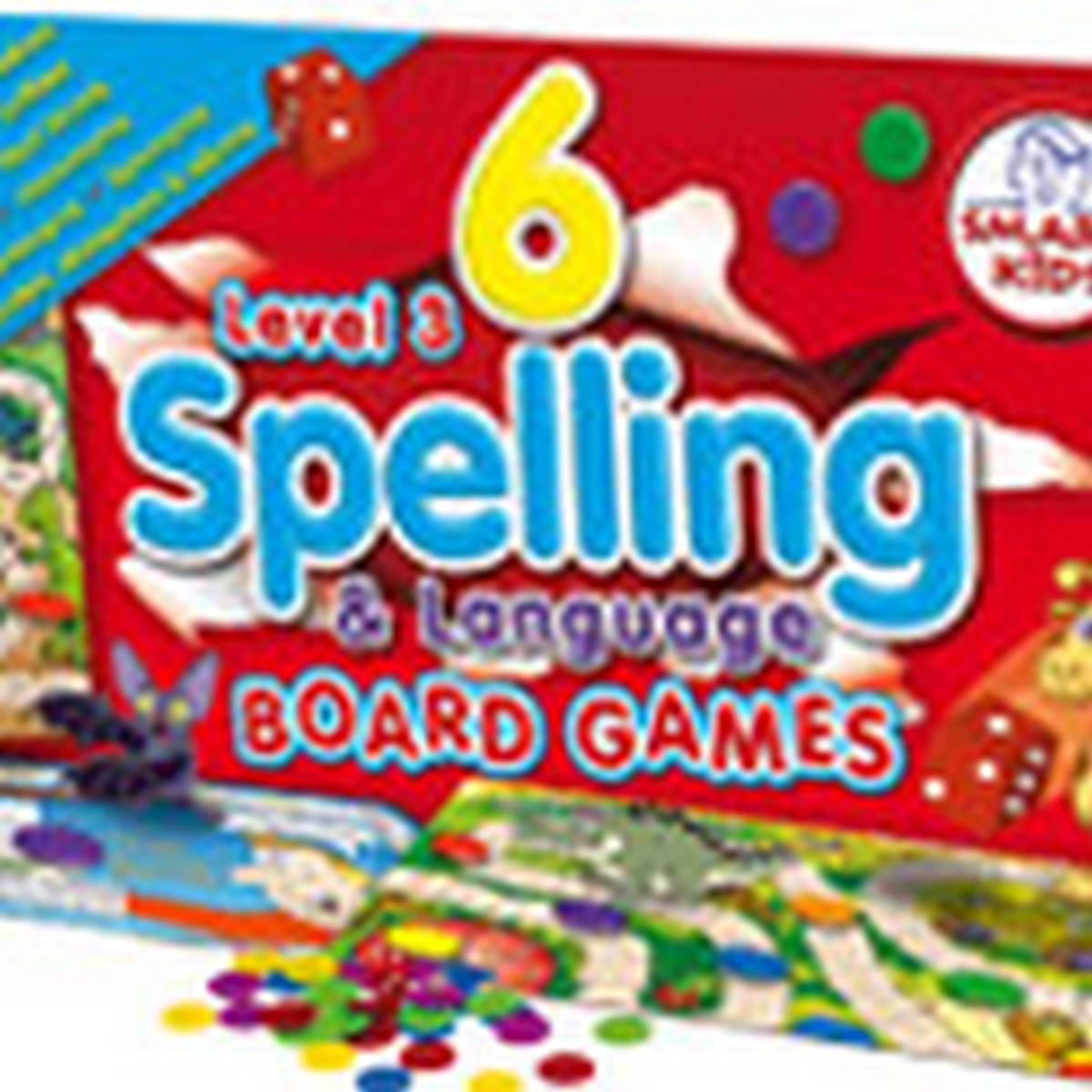 Spelling Board Games Level 3 Set of 6