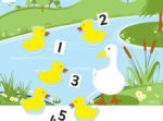 Magnetic 5 Little Ducks Went Swimming
