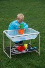 Clear Sand & Water Tray with Stand