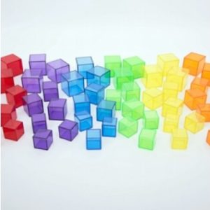 Translucent Cube Set - Pack of 54