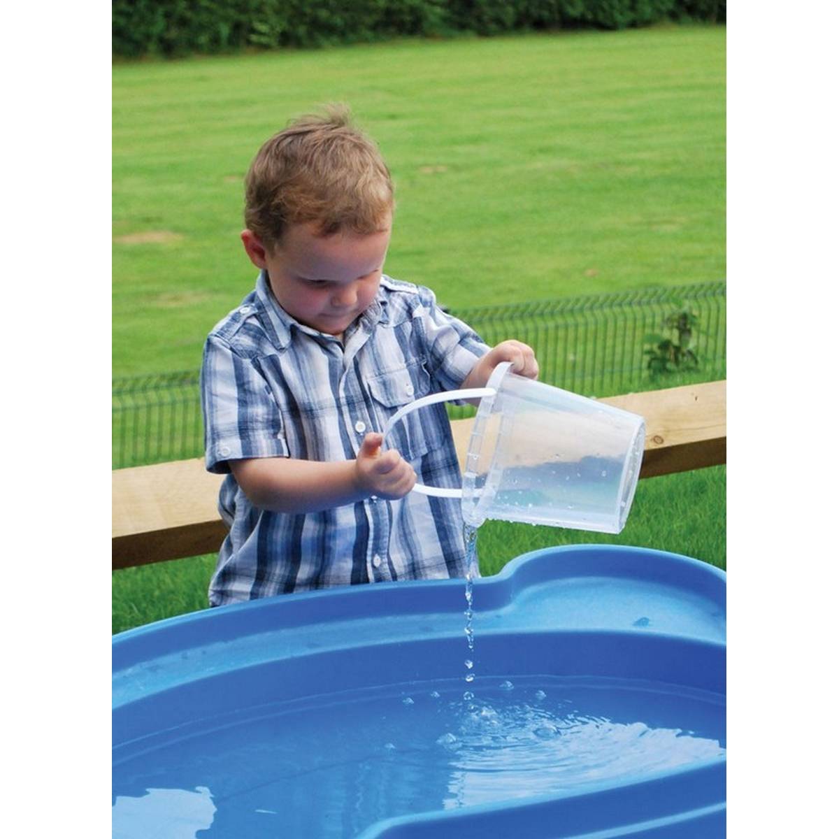 Economy Clear Buckets Set of 8
