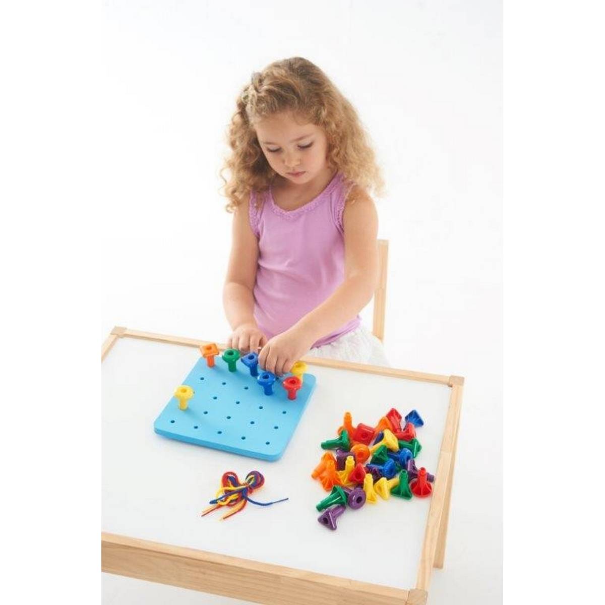 Giant Pegs and Pegboard Set