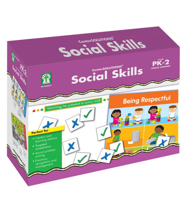 Social Skills File Folder Game