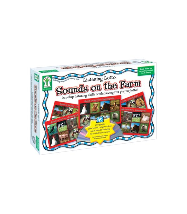 Sounds on the Farm Board Game (Listening Lotto)