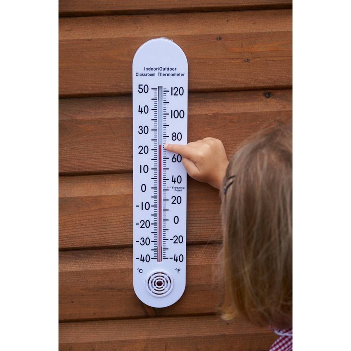 Indoor/Outdoor Classroom Thermometer ABC School Supplies