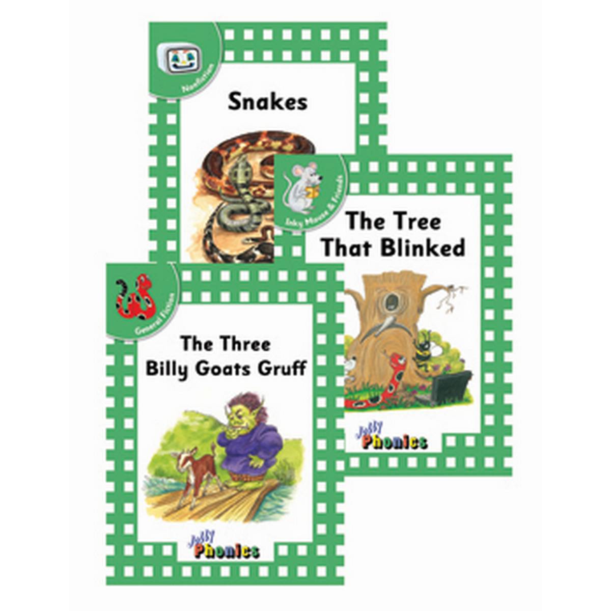 Jolly Phonics Readers Level 3 Complete Set (In Print Letters)