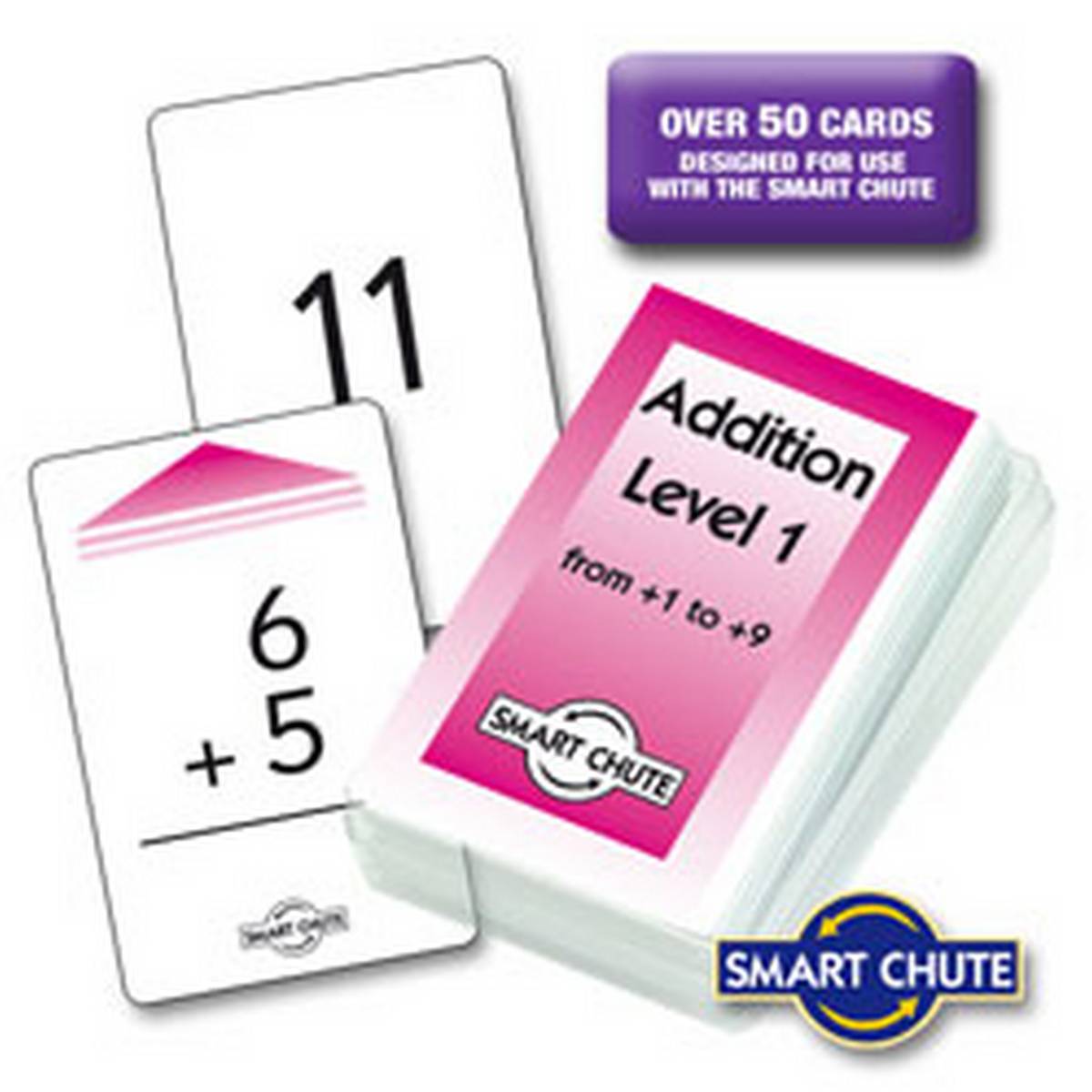 Addition Facts Chute Cards - Vertical Sums