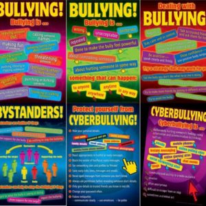 Bullying in a Cyber World Posters - Upper Set of 6