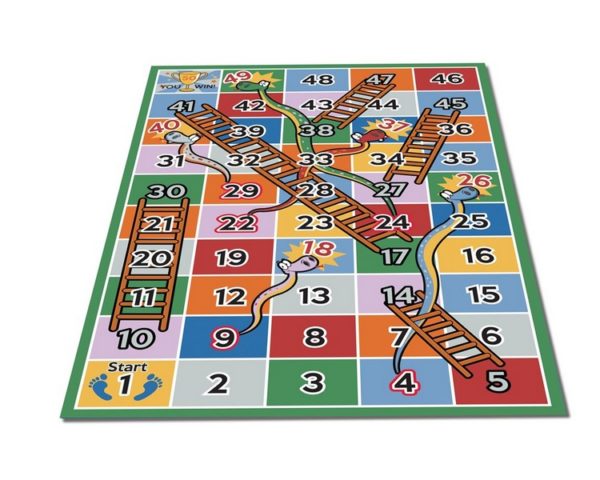 Snakes and Ladders Rug