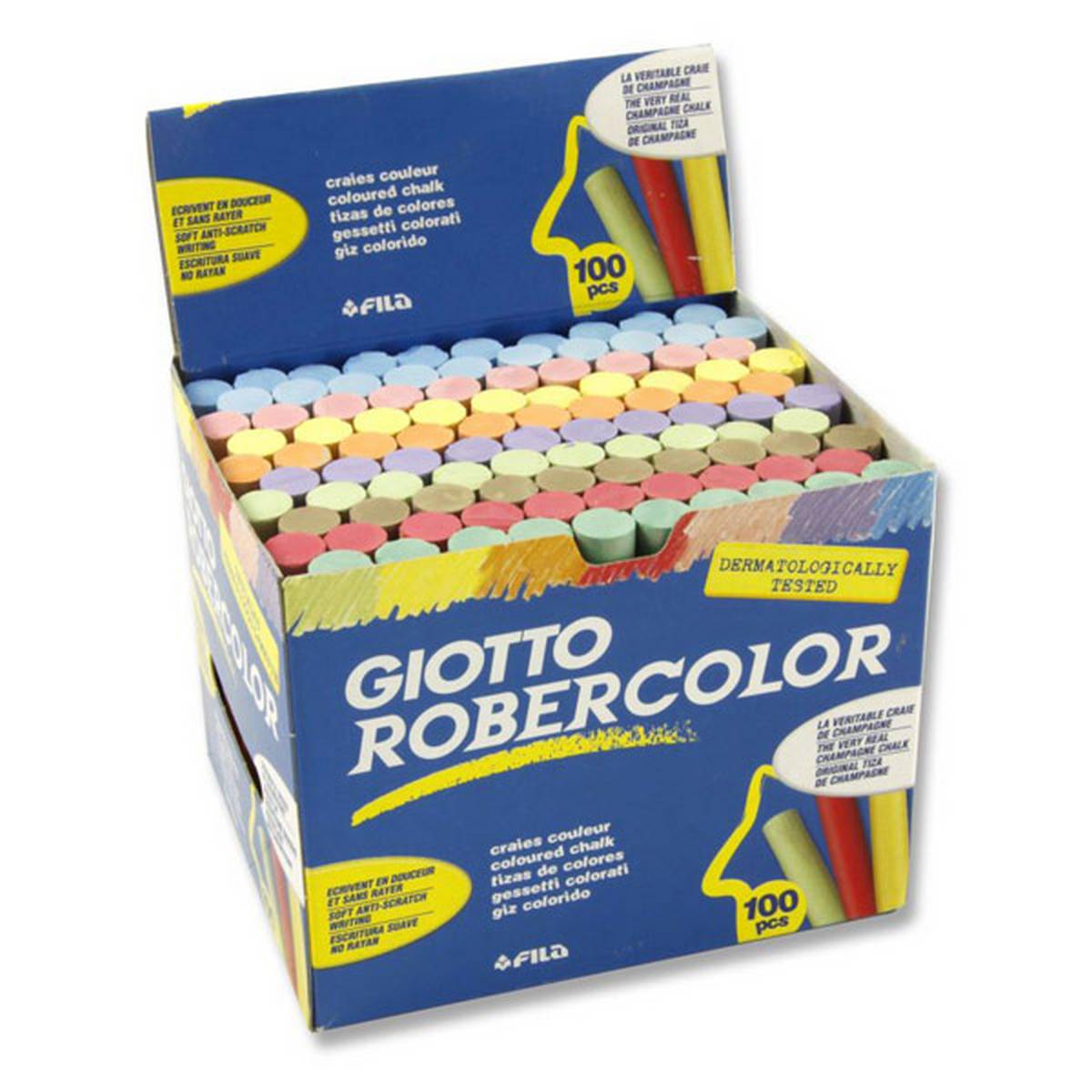 Chalk - Coloured Box of 100