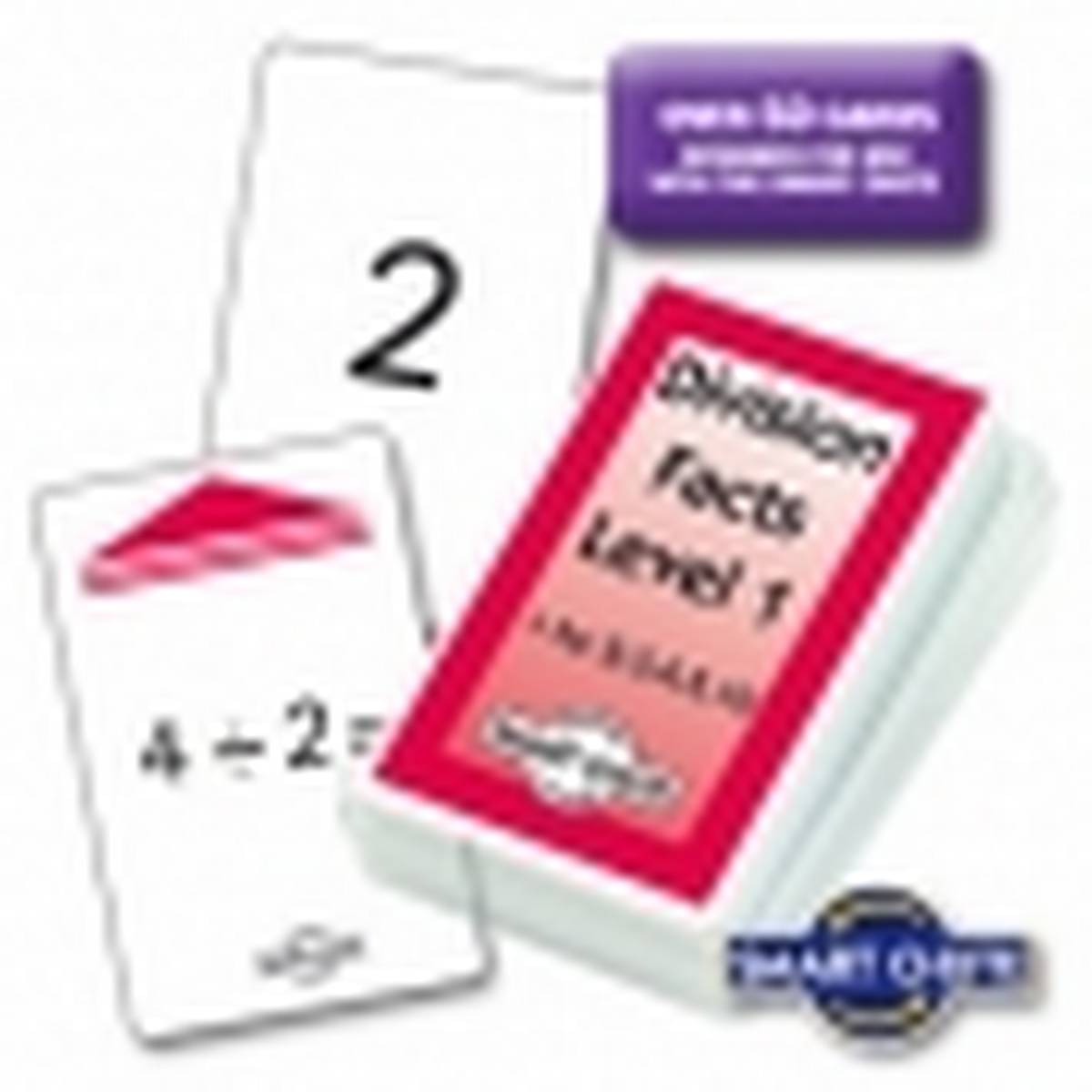 Division Facts -:- 2 Chute Cards