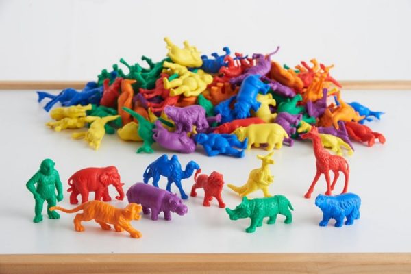 CleverCo Wild Animals Counters - Pack of 120