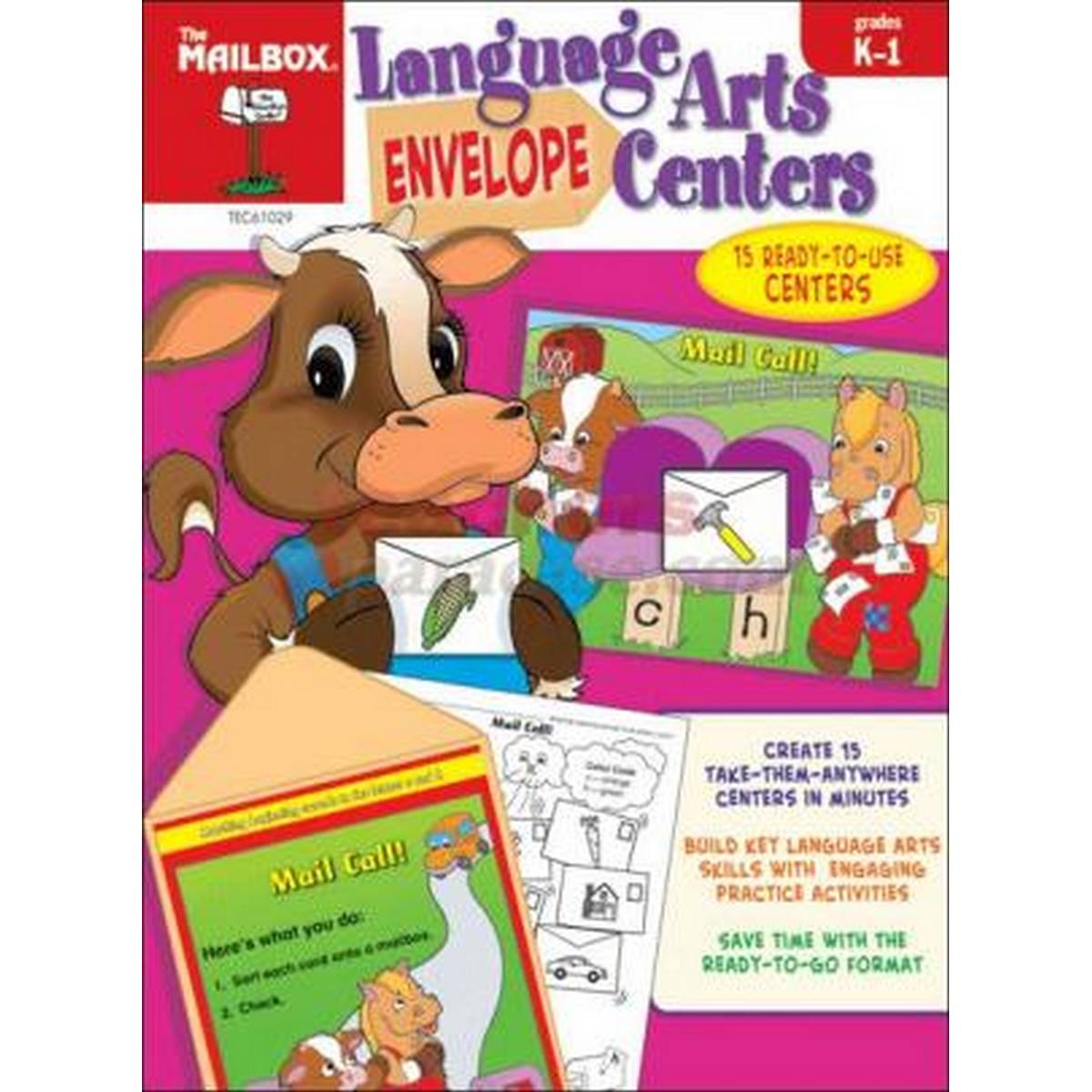 Envelope Centres: Language Arts - Junior/Senior Infants