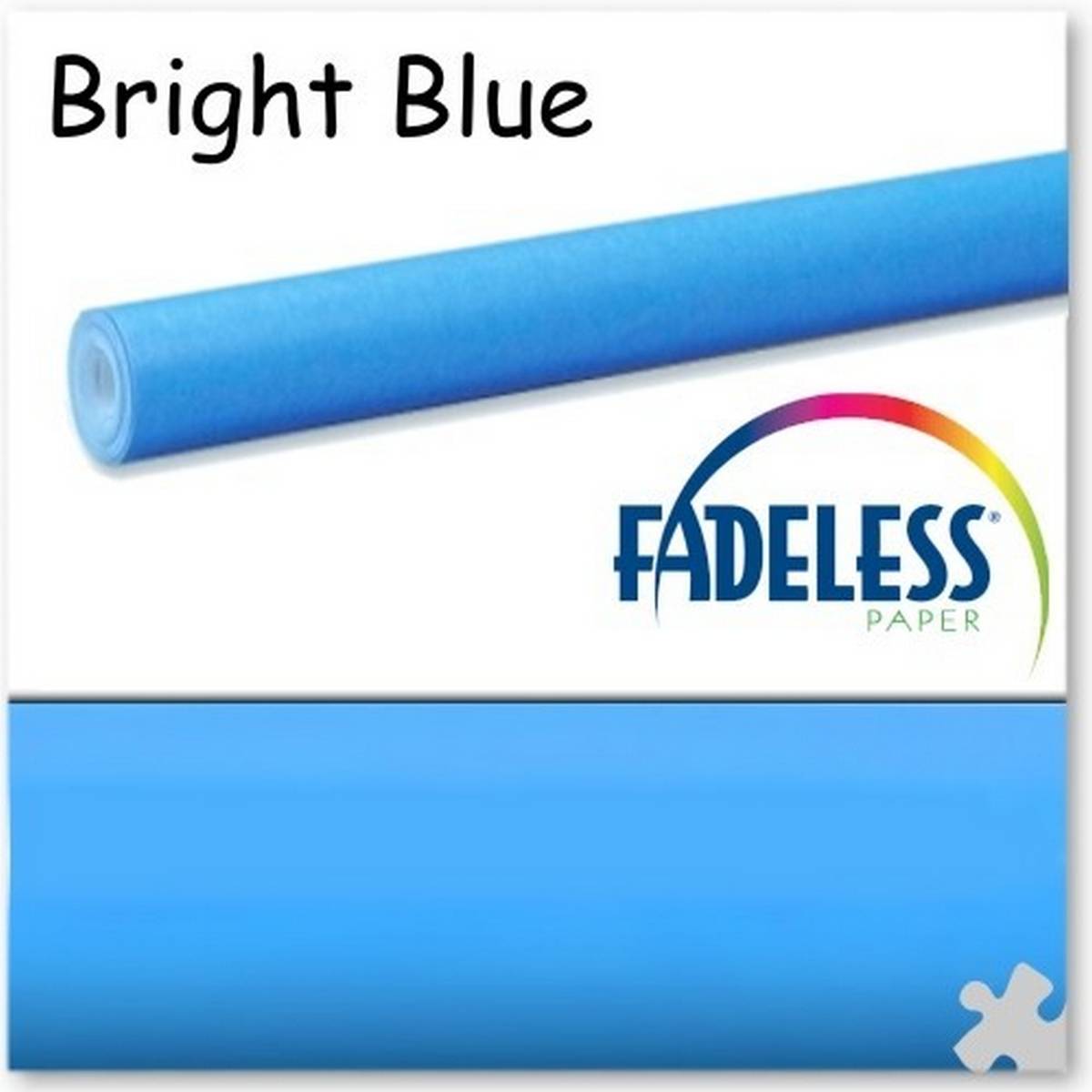 Fadeless Display Roll 1218mm x 15m Bright Blue