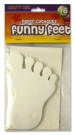 Funny Feet Cut Outs