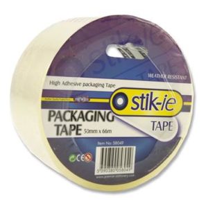 Stik-Ie Transparent Packaging Tape 66m x 50mm