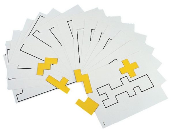 Pentominoes Pattern Cards Set of 15