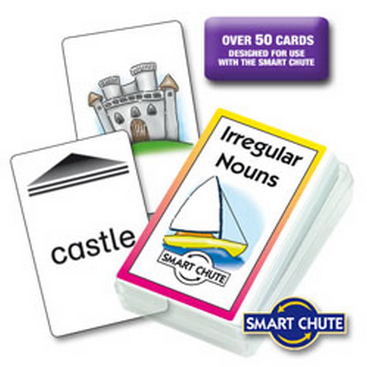 Irregular Nouns Chute Cards